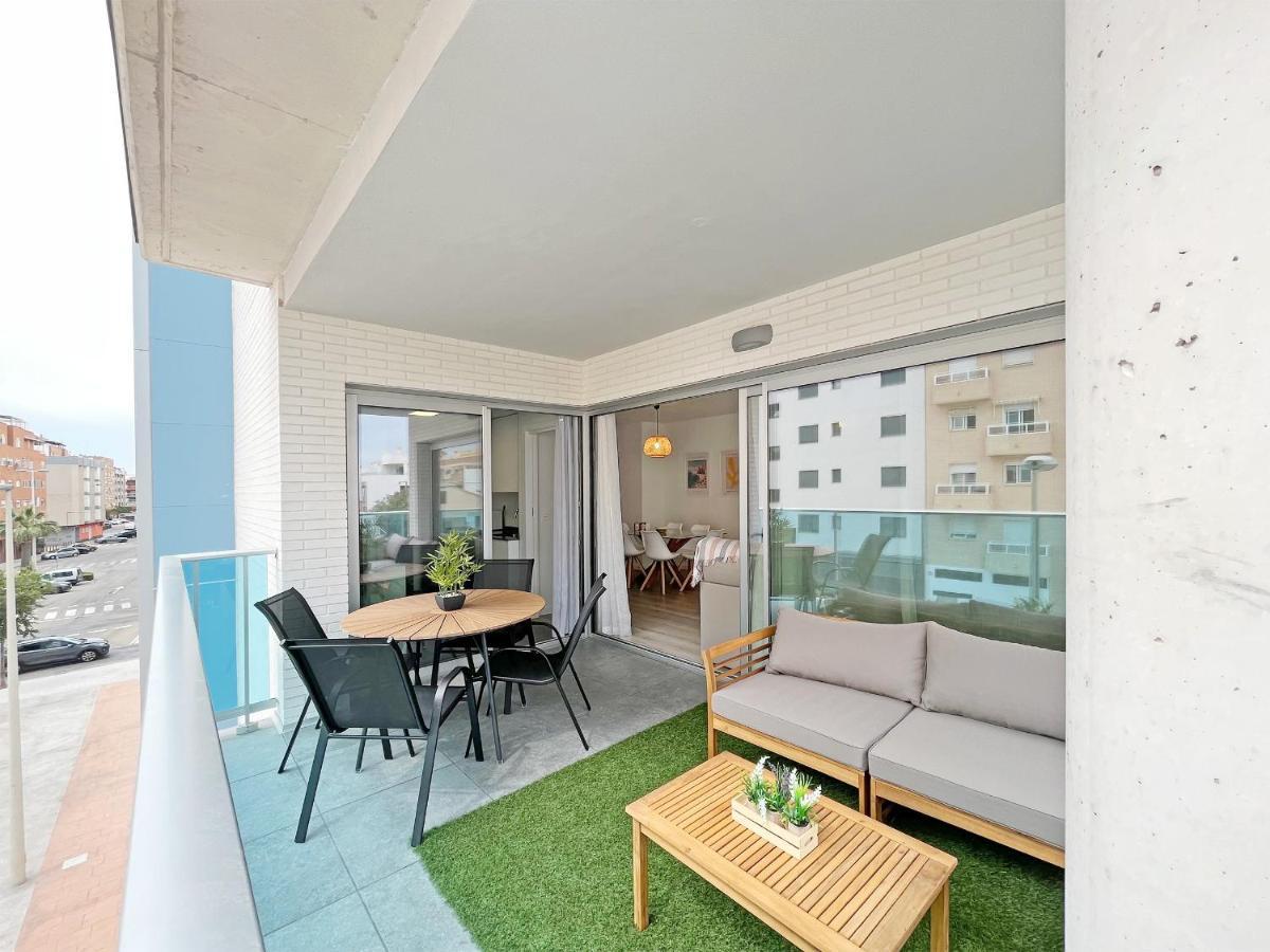 Global Properties, Moderno Apartamento A 3 Minutos De La Playa Пуэтро-де-Сагунто Экстерьер фото